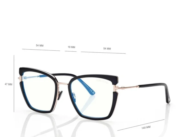 Blue Block Butterfly Opticals