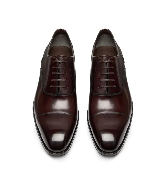 Δερμάτινα παπούτσια Elkan Lace Up