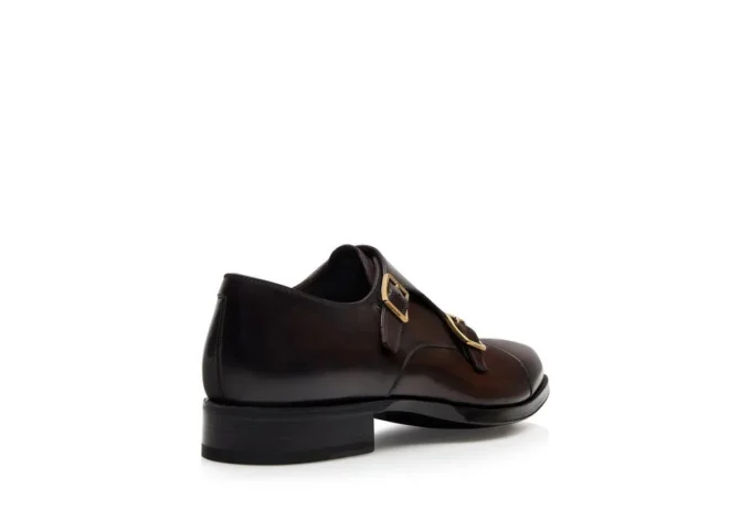 Δερμάτινα παπούτσια Elkan Monk Strap
