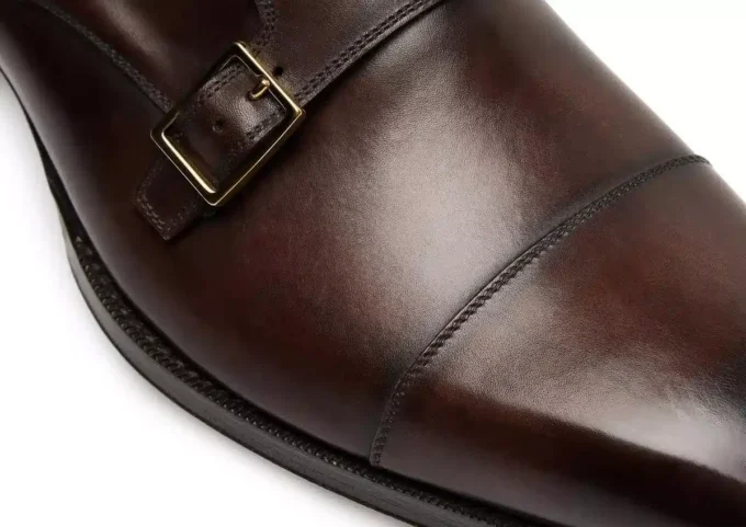 Δερμάτινα παπούτσια Elkan Monk Strap