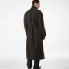 Διπλό κασμιρένιο παλτό με χωρίστρα