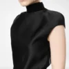 Διπλό μεταξωτό playsuit Duchesse με cut-out
