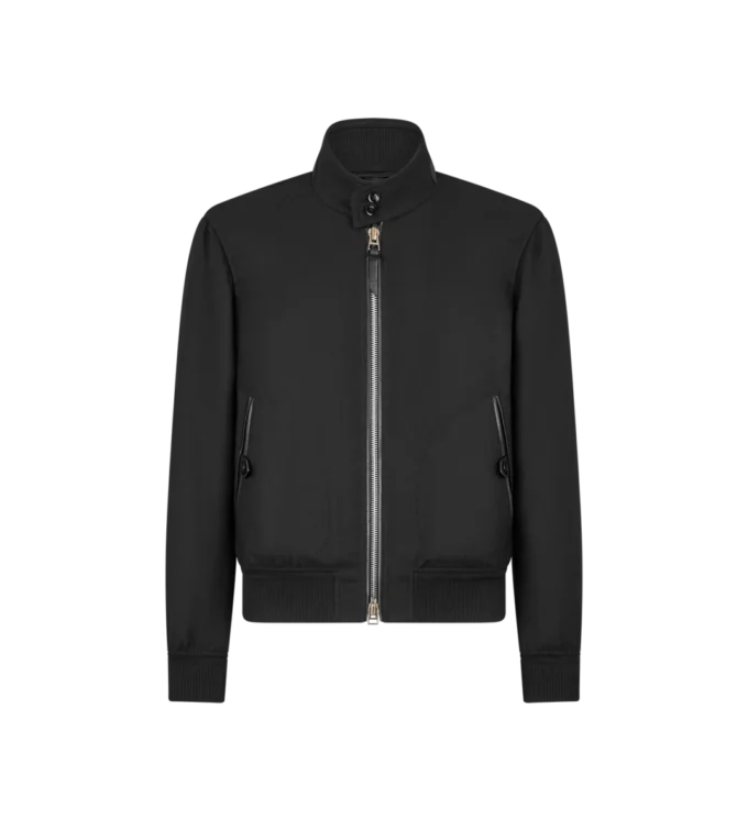 Ελαφρύ μάλλινο διπλό μπουφάν Harrington