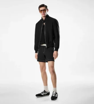Ελαφρύ μάλλινο διπλό μπουφάν Harrington