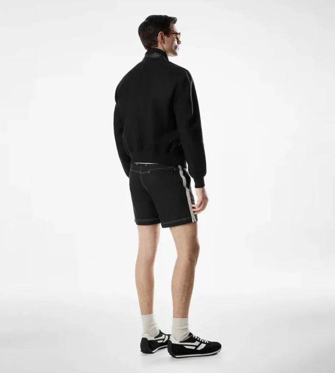 Ελαφρύ μάλλινο διπλό μπουφάν Harrington