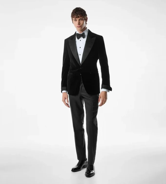 Ελαφρύ βελούδινο σακάκι Shelton Cocktail