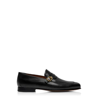 Ελαστικά δερμάτινα Gigi Twisted Band Buckle Loafer