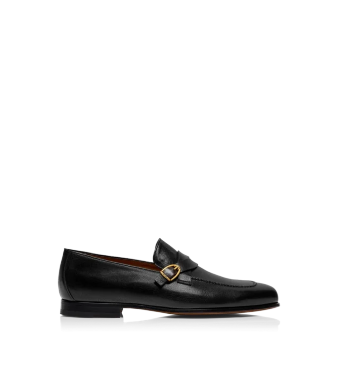 Ελαστικά δερμάτινα Gigi Twisted Band Buckle Loafer