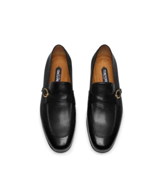 Ελαστικά δερμάτινα Gigi Twisted Band Buckle Loafer