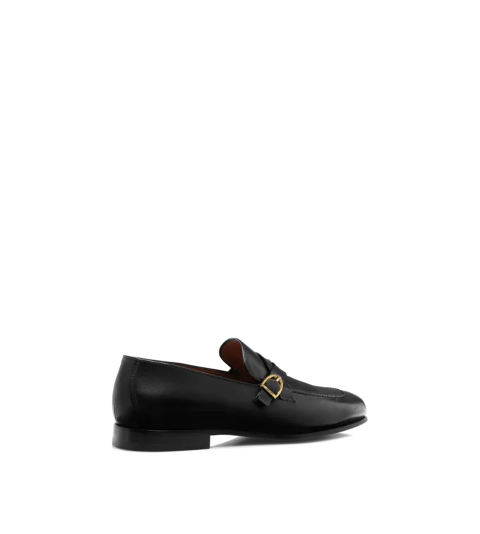 Ελαστικά δερμάτινα Gigi Twisted Band Buckle Loafer