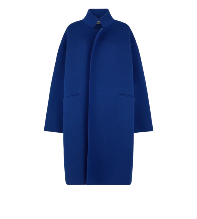 Γλυπτικό μονόπετο παλτό όπερας