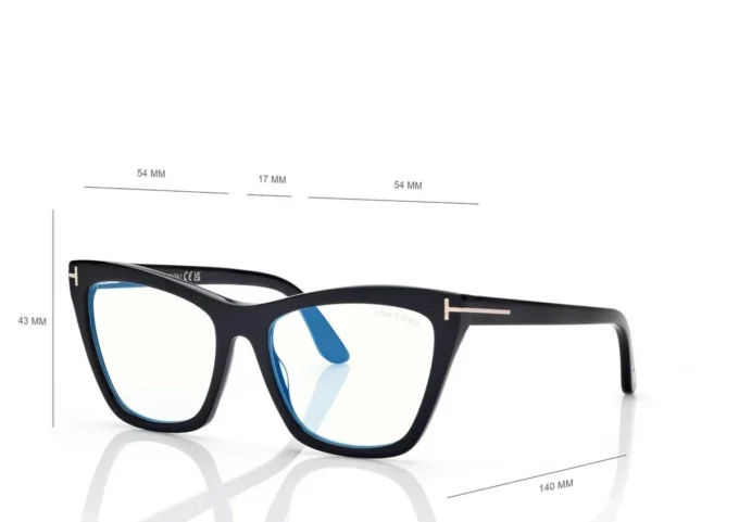 Γυαλιά Blue Block Cat Eye με κλιπ για γυαλιά ηλίου