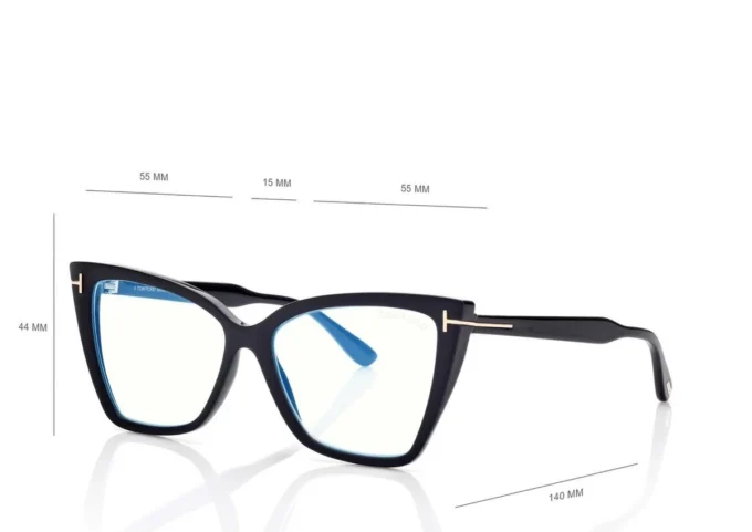 Γυαλιά Blue Block Square Cat Eye