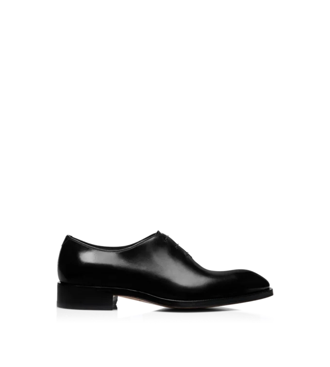 Γυαλισμένο δέρμα Wholecut Lace Up