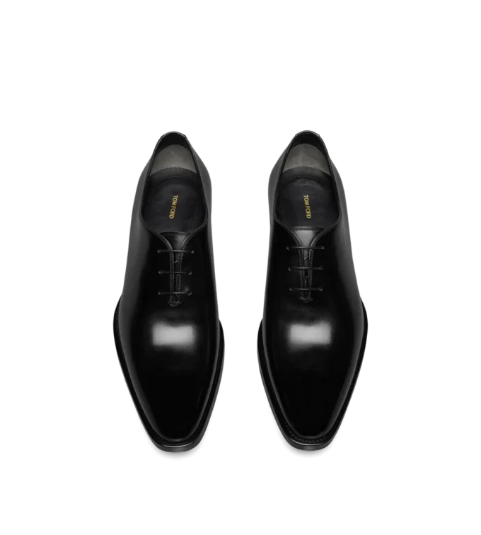 Γυαλισμένο δέρμα Wholecut Lace Up