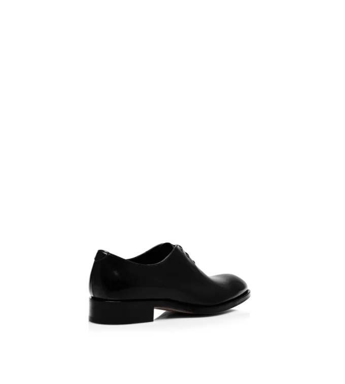 Γυαλισμένο δέρμα Wholecut Lace Up