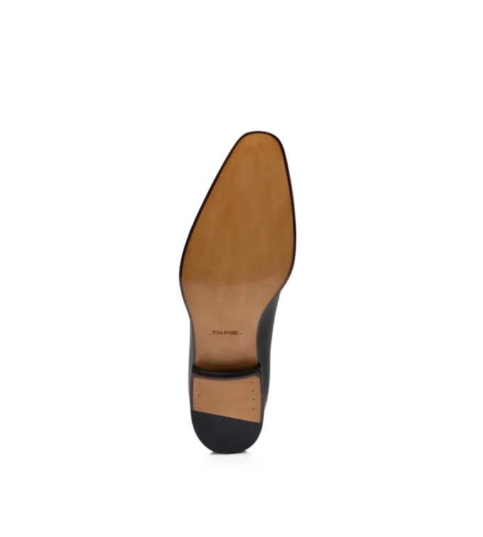 Γυαλισμένο δέρμα Wholecut Lace Up