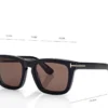Icon Blue Block Square Opticals με Clip on Sunglasses