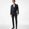 Κασμιρένιο πουκάμισο slim fit με ελαφριά ύφανση