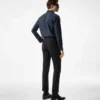Κασμιρένιο πουκάμισο slim fit με ελαφριά ύφανση