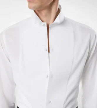 Κοκτέιλ Voile Slim Fit Evening Shirt