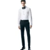 Κοκτέιλ Voile Slim Fit Evening Shirt