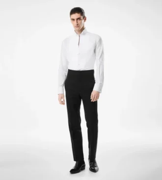 Κοκτέιλ Voile Slim Fit Evening Shirt