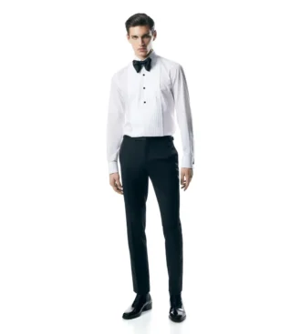 Κοκτέιλ Voile Slim Fit Evening Shirt