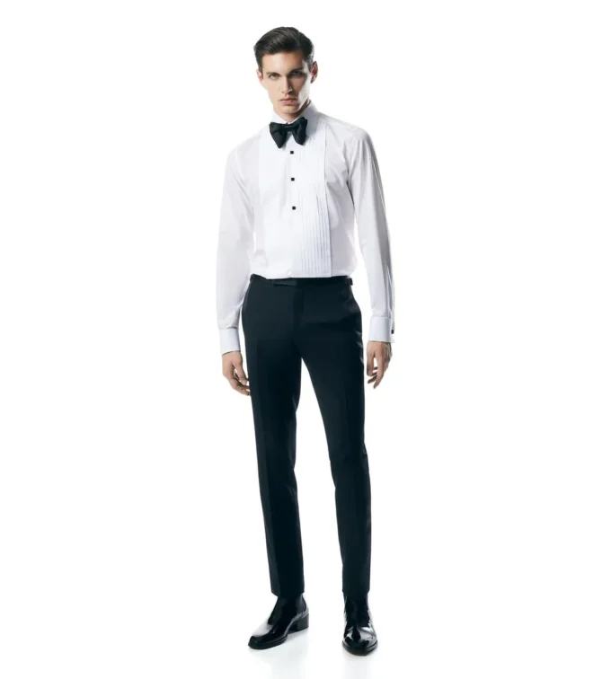 Κοκτέιλ Voile Slim Fit Evening Shirt
