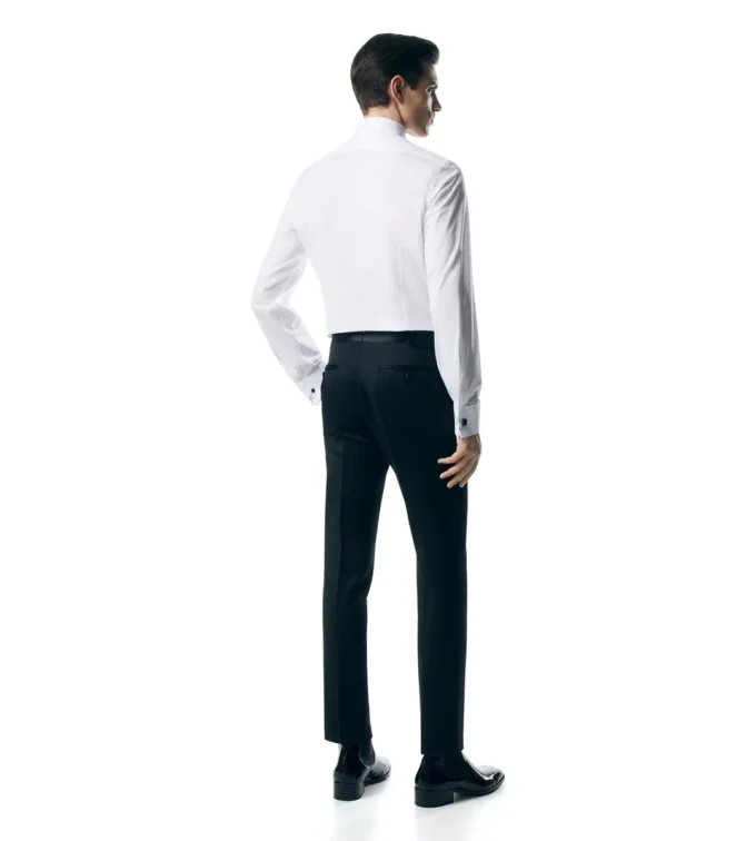 Κοκτέιλ Voile Slim Fit Evening Shirt