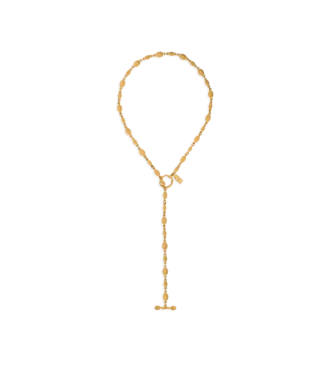 Κολιέ Vintage Gold Brass Grace Lariat