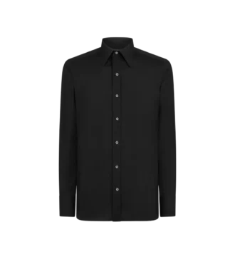 Κρεπ σατέν πουκάμισο Slim Fit