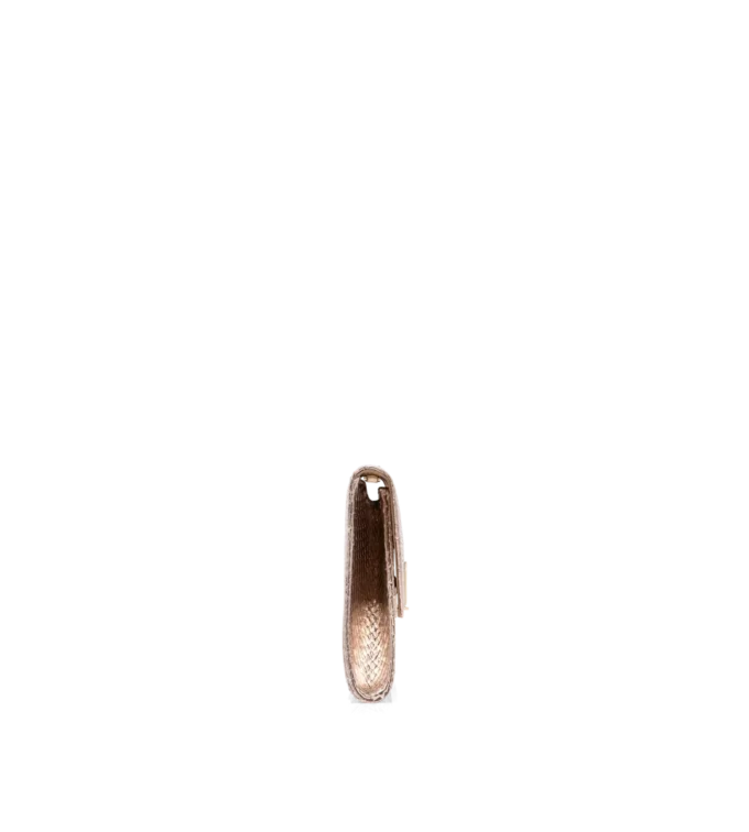 Λαμινέτα με στάμπα Python Nobile Clutch