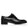 Λεία δερμάτινη Elkan Cap Toe Lace Ups