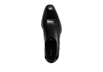 Λεία δερμάτινη Elkan Cap Toe Lace Ups