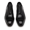 Λεία δερμάτινη Elkan Cap Toe Lace Ups
