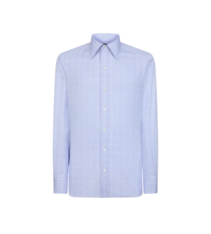Λεπτό πουκάμισο Prince of Wales Slim Fit