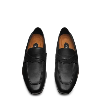 Μαλακό, εύκαμπτο δερμάτινο Gigi Twisted Band Loafer