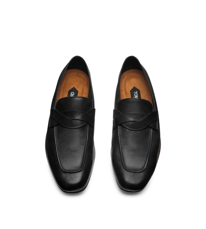 Μαλακό, εύκαμπτο δερμάτινο Gigi Twisted Band Loafer