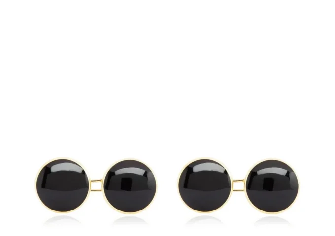 Μανικετόκουμπα Onyx Round
