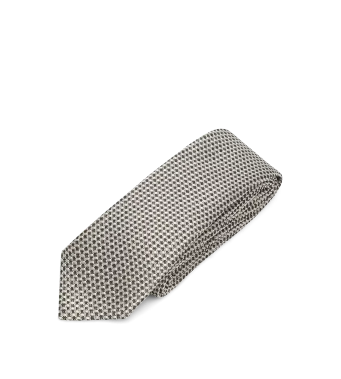 Μεταξωτή γραβάτα Jacquard