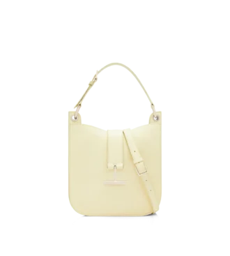 Μικρή τσάντα χιαστί από δέρμα Grain Leather Tara
