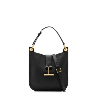 Μικρή τσάντα χιαστί από δέρμα Grain Leather Tara