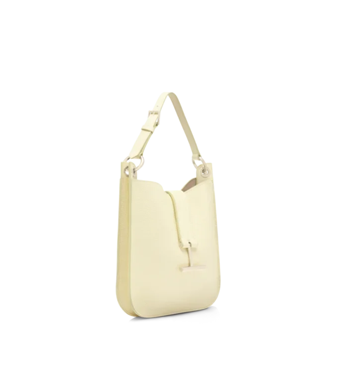 Μικρή τσάντα χιαστί από δέρμα Grain Leather Tara