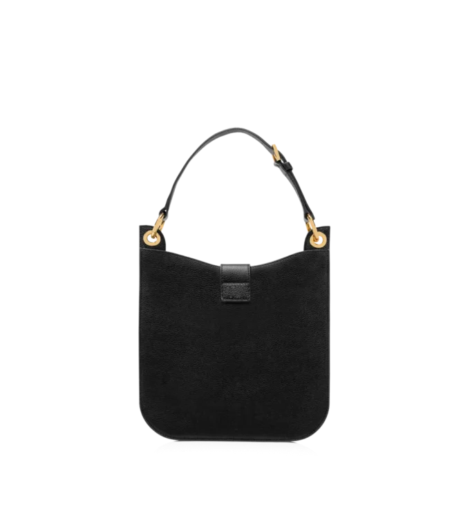 Μικρή τσάντα χιαστί από δέρμα Grain Leather Tara