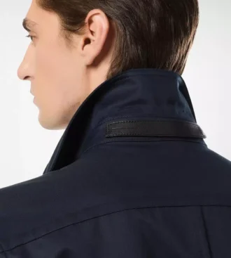Μπλούζα από βαμβακερό twill με διπλή διαχωριστική γραμμή