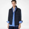 Μπλούζα από βαμβακερό twill με διπλή διαχωριστική γραμμή