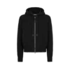 Μπλούζα με κουκούλα και πλέξη Merino Half Cardigan