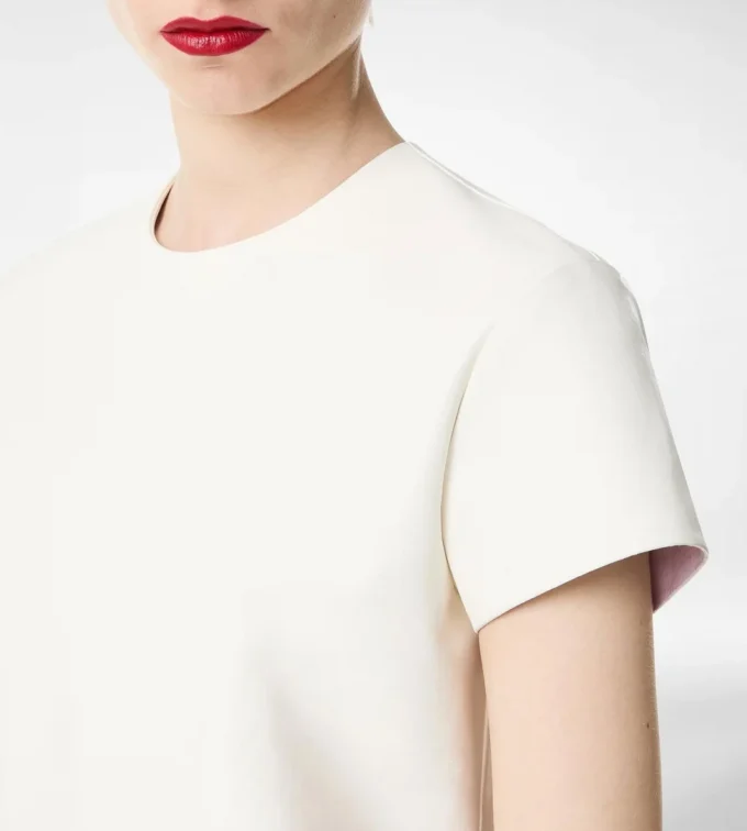 Μπλουζάκι Nappa Lux και Washed Duchesse