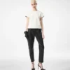 Μπλουζάκι Nappa Lux και Washed Duchesse